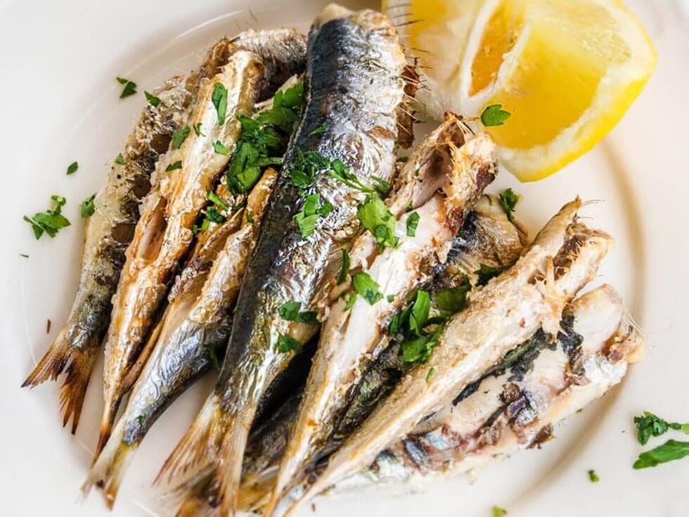 Loukia Studios and Suites Kini Syros - Fresh fish