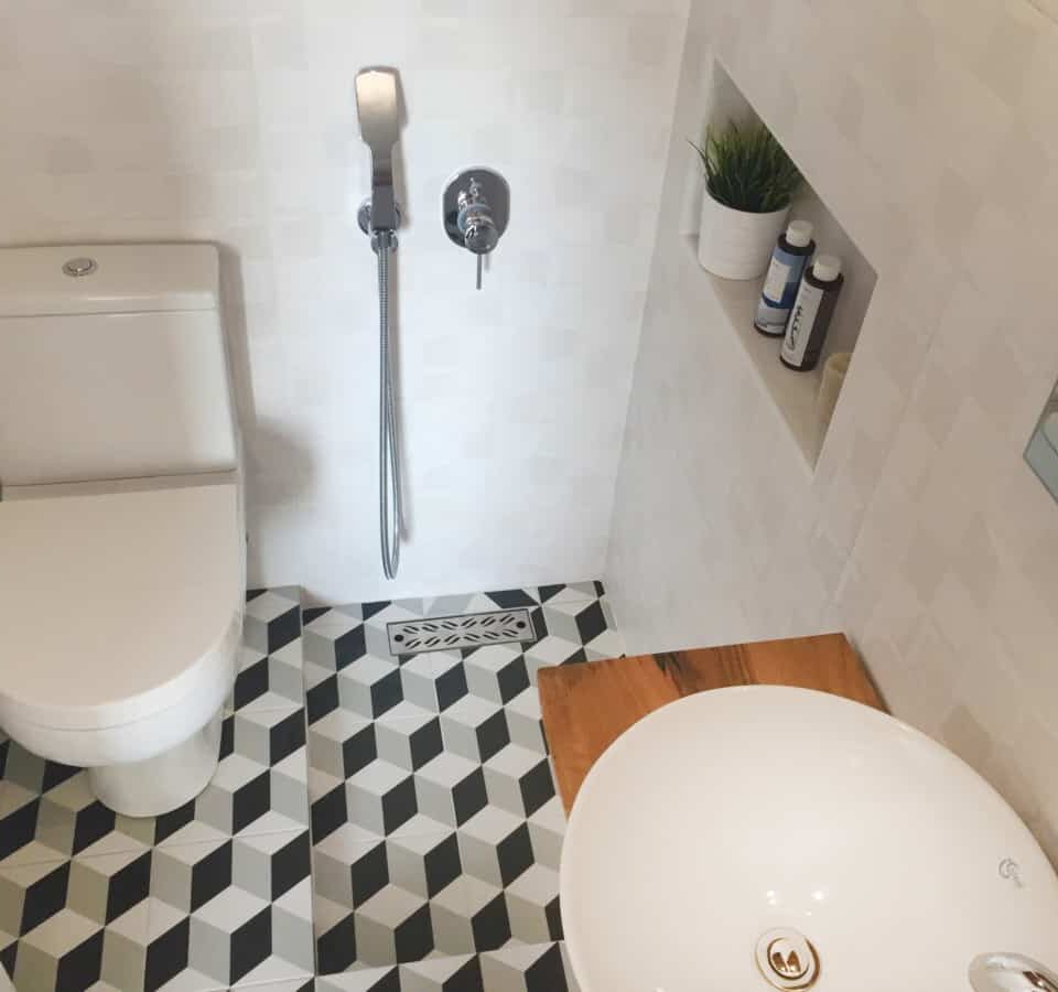 Cozy Studio Kini Syros - Bathroom, Toilet, Shower
